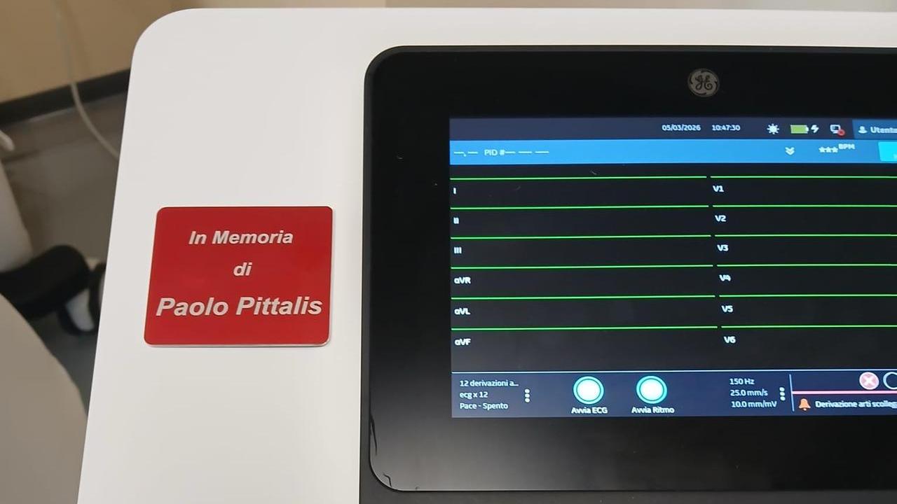 Il dolore diventa impegno: «Nel ricordo di Paolo Pittalis»