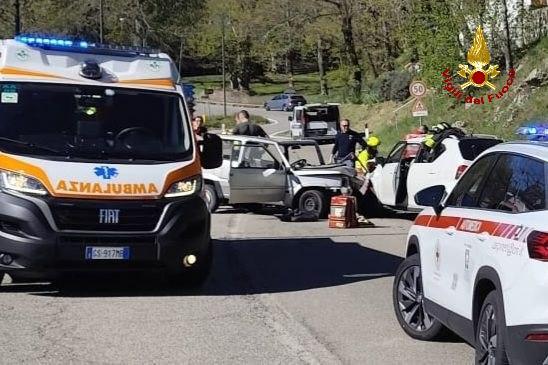 Incidente a Cervarezza, arriva l’elisoccorso: tre feriti, due gravi