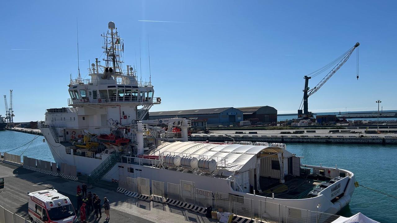 La "Solidaire" a Livorno