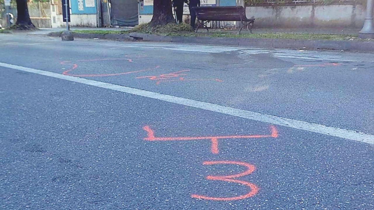 Il punto dello scontro (foto Cuffaro)