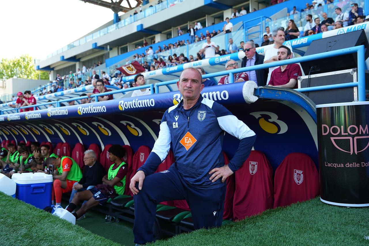 Reggiana, mister Angelini dopo il pari: «Abbiamo tenuto accesa la fiammella della speranza»