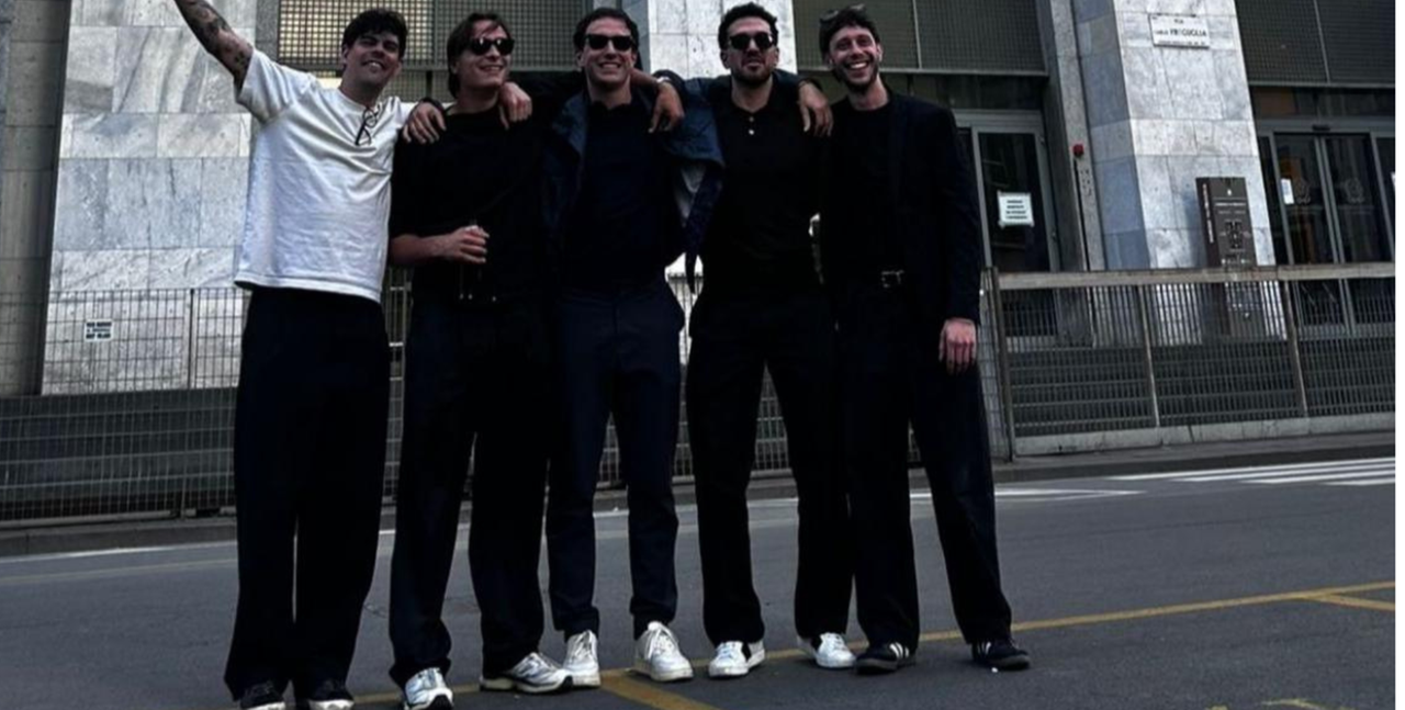 
	Da sx Lucarelli, Apolloni, Baldi, Meini e Bernardeschi

