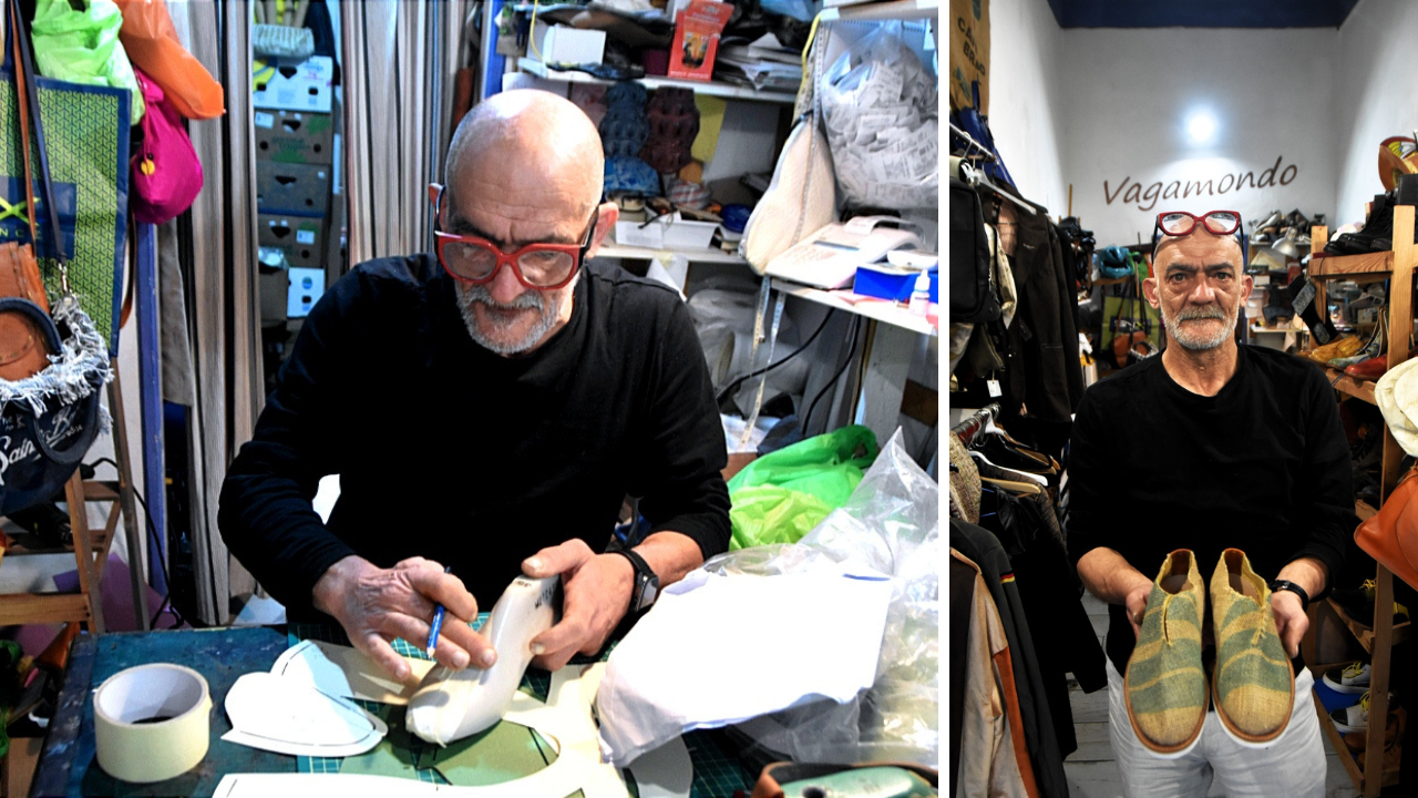 
	Maurizio Mercati, all'interno del suo "Vagamondo"

