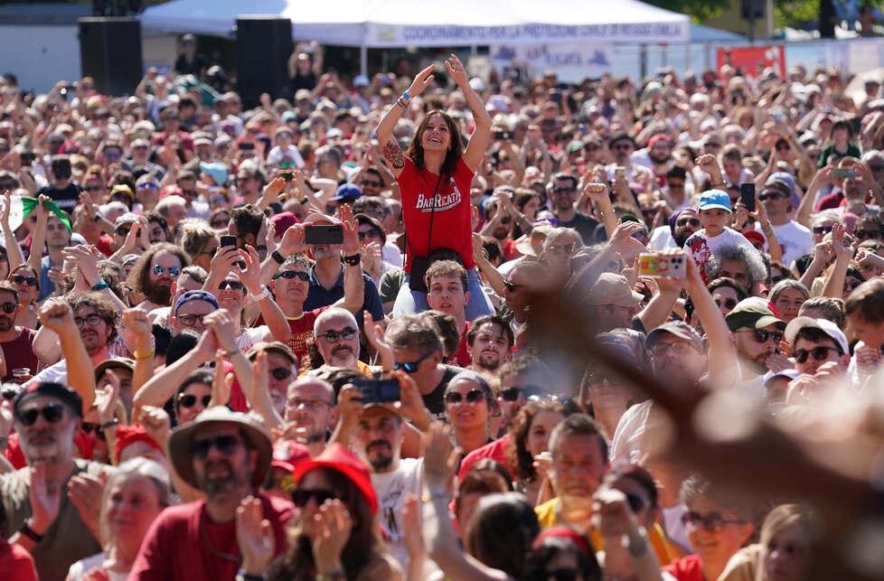 In ventimila da tutta Italia ieri a Casa Cervi: «L’antifascismo non arretra»