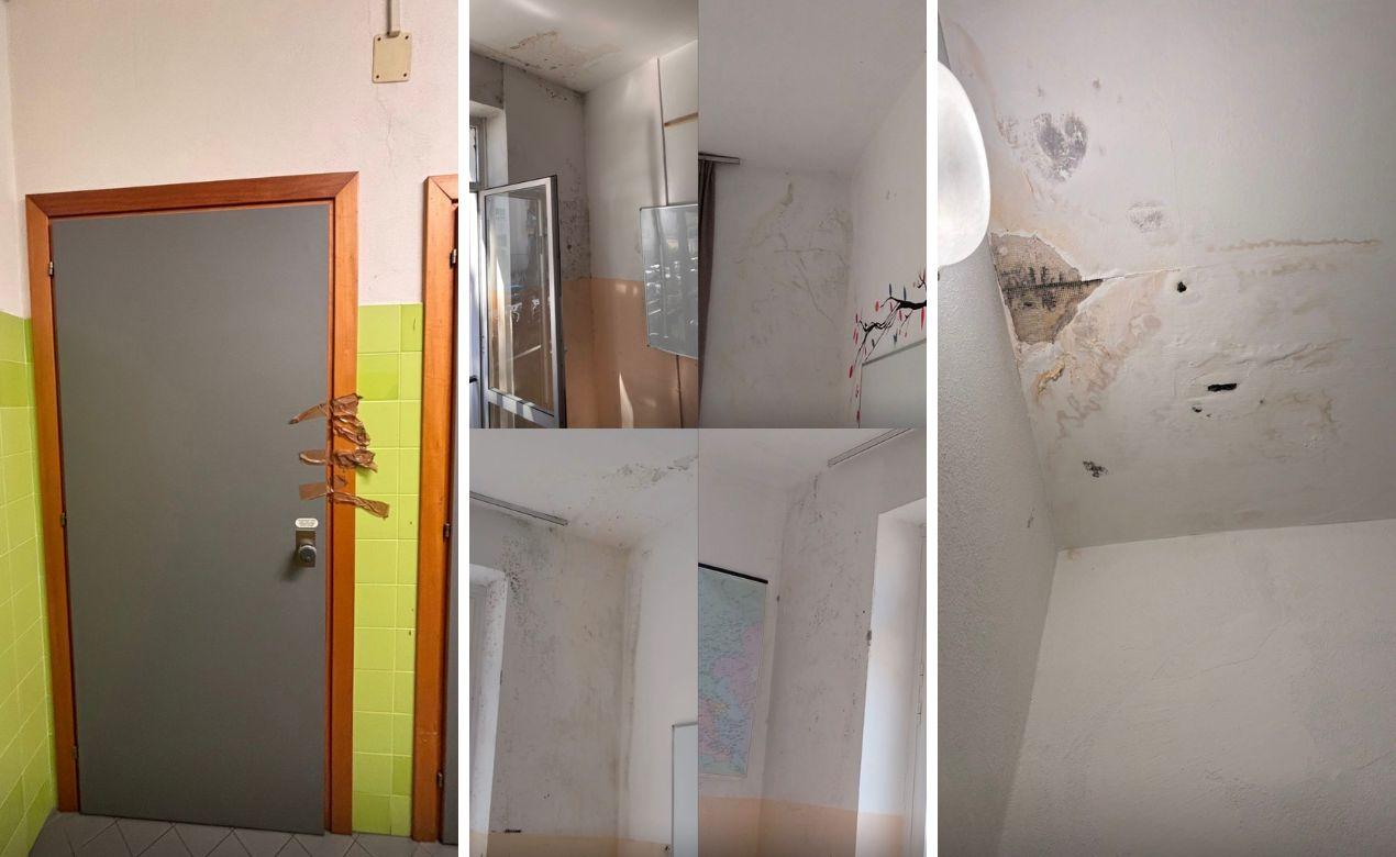 Livorno, servizi igienici ko e muffa nelle aule: la denuncia dal Vespucci-Colombo