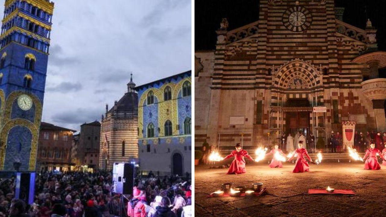 Uno scorcio di Pistoia e Prato