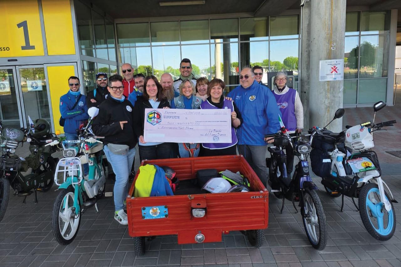 A Ferrara in Ciao: consegnati 1.500 euro all’ospedale di Cona per il sostegno ai nati prematuri