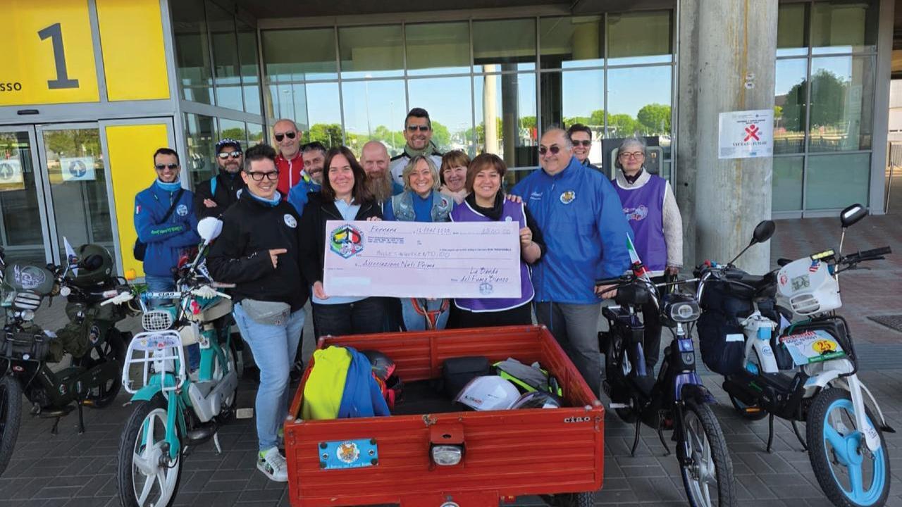 A Ferrara in Ciao: consegnati 1.500 euro all’ospedale di Cona per il sostegno ai nati prematuri