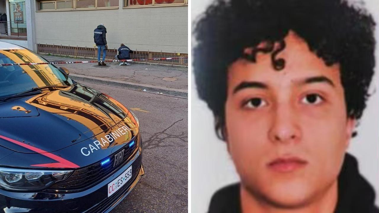 Il luogo dell'aggressione e i 17enne morto 