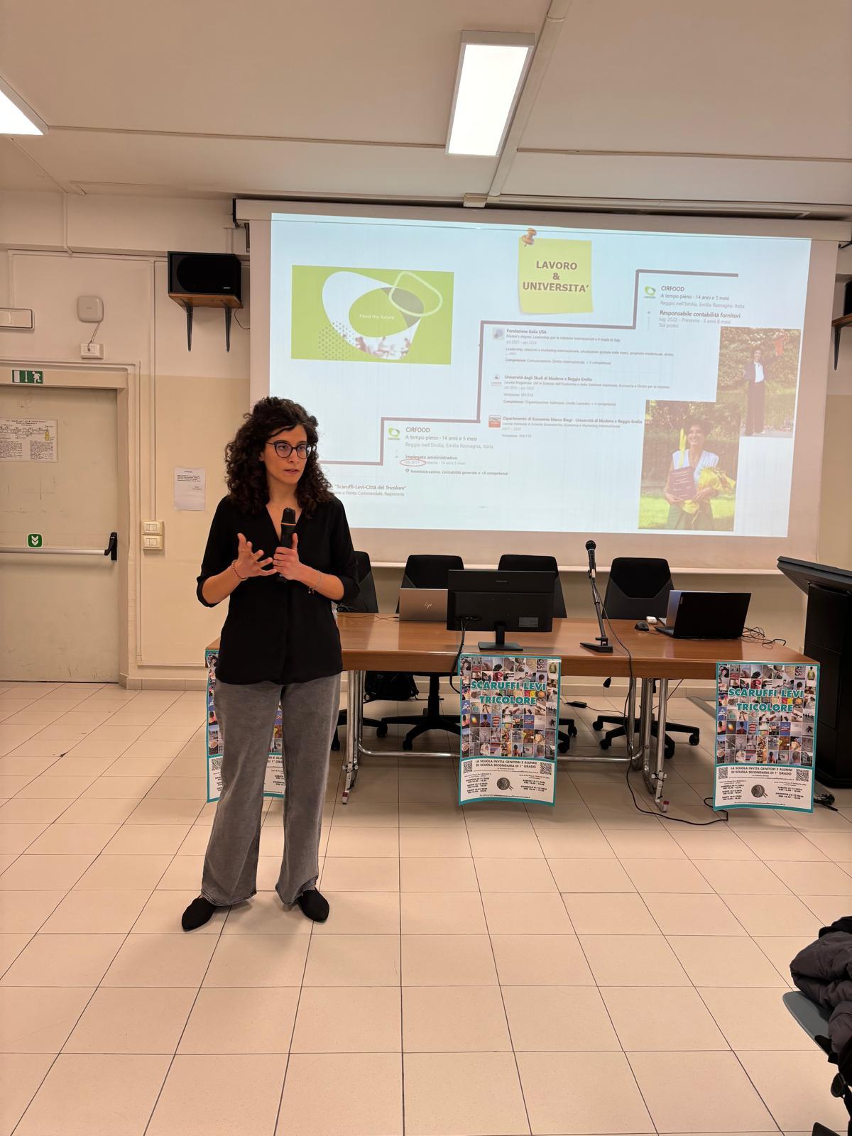 «Ragazzi, sul lavoro la perfezione non esiste ma si può dare il massimo»