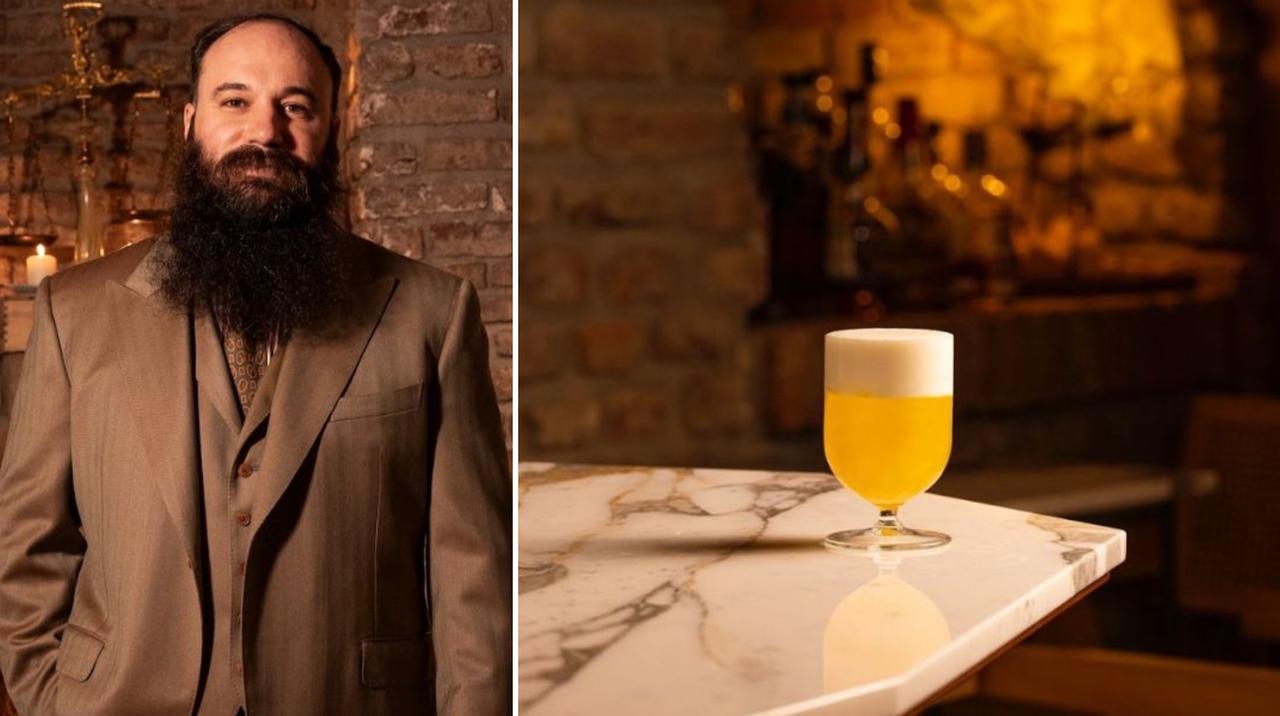 
	Il bartender Benjamin Cavagna e la sua Parmigiano Colada

