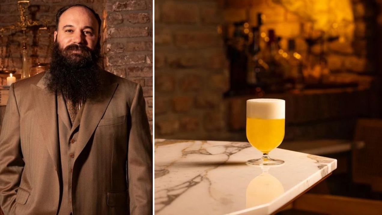 Il bartender Benjamin Cavagna e la sua Parmigiano Colada