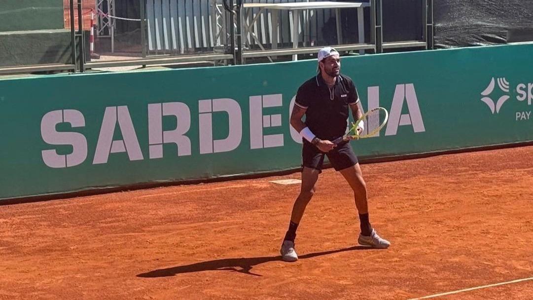 Sardegna Open, Berrettini piega l’americano Kypson al tie-break – VIDEO