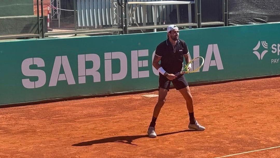 Sardegna Open, Berrettini piega l’americano Kypson al tie-break – VIDEO