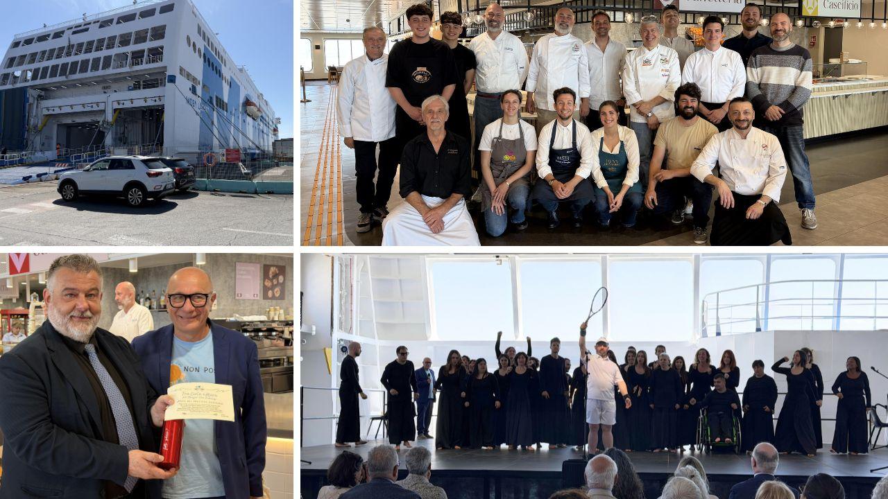 Livorno, beneficenza sulla Moby Legacy: successo per la seconda edizione “Tra Cielo e Mare”  – Video