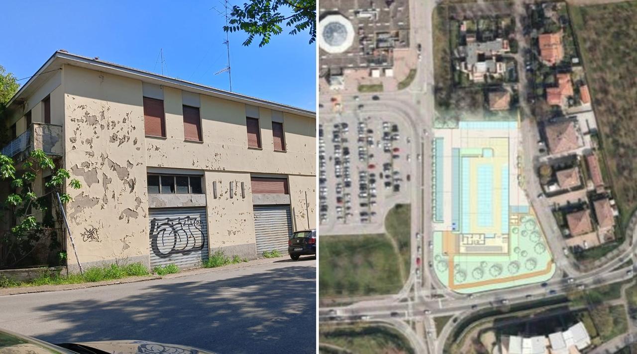 
	L'area accanto all'Rnord e quella accanto ai portali in cui sorgeranno i nuovi supermercati

