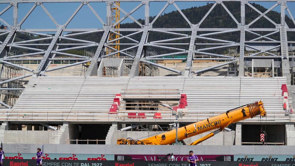 I lavori allo stadio