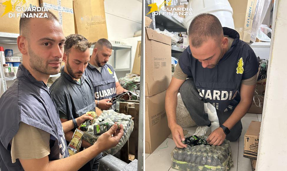Ferrara, prodotti non sicuri e alcol irregolare: cos’ha sequestrato la Finanza