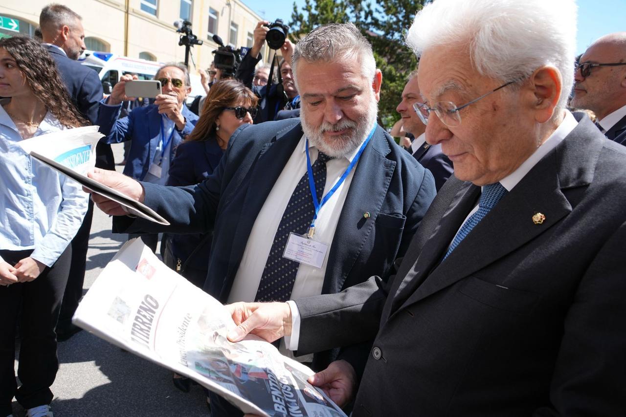 Pontedera, Sergio Mattarella al Museo Piaggio: «La Vespa uno dei simboli nel mondo della creatività italiana»