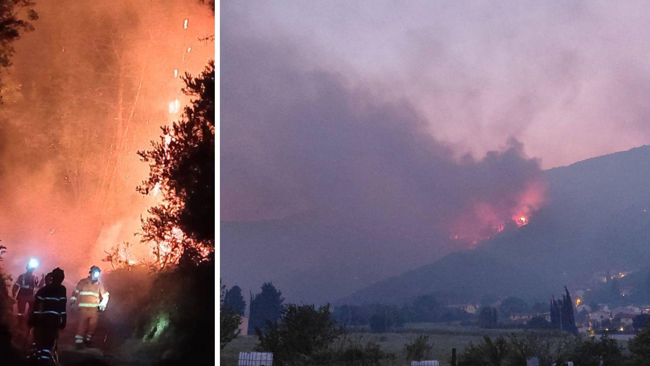 
	Le fiamme sul Monte Faeta

