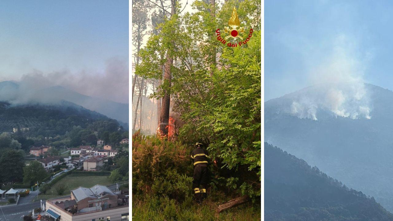 Incendio sul Monte Faeta: oltre 3500 le persone evacuate. «Edifici bruciati». È lotta contro il vento: le previsioni - Diretta