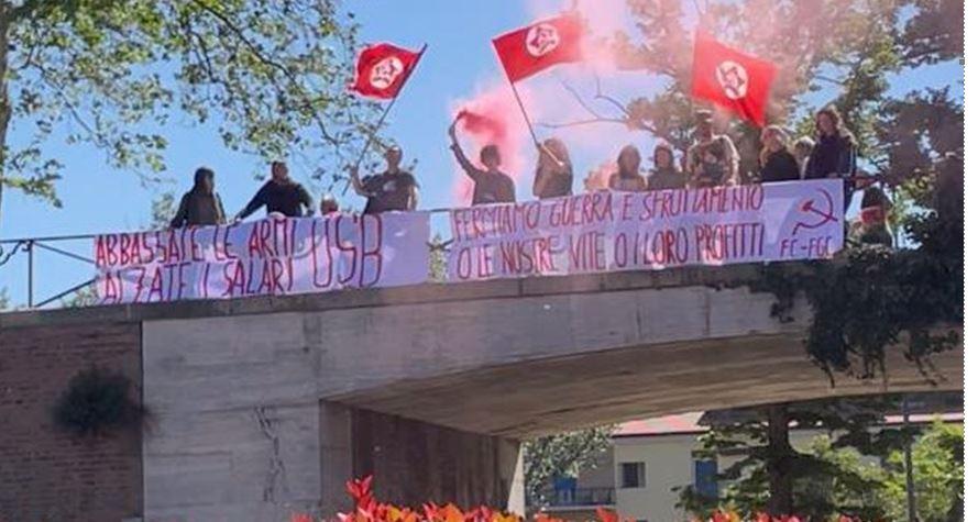 Primo Maggio a Ferrara: lavoro e spese militari al centro della protesta