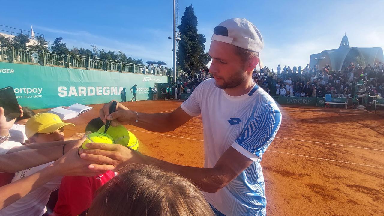 Sardegna Open, Cadenasso stende De Jong e vola in semifinale