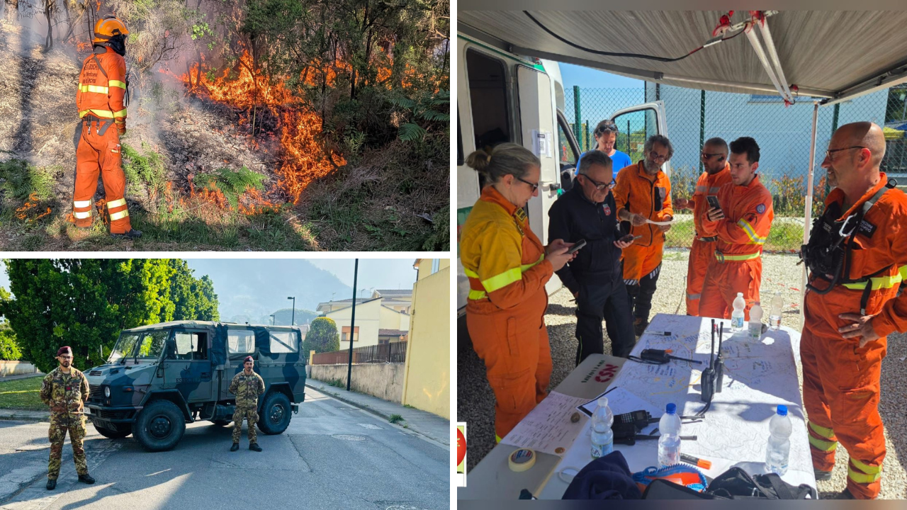 Incendio sul Monte Faeta: oltre 3500 le persone evacuate. Ci sono case bruciate. Giani: «Il peggio è stato evitato»