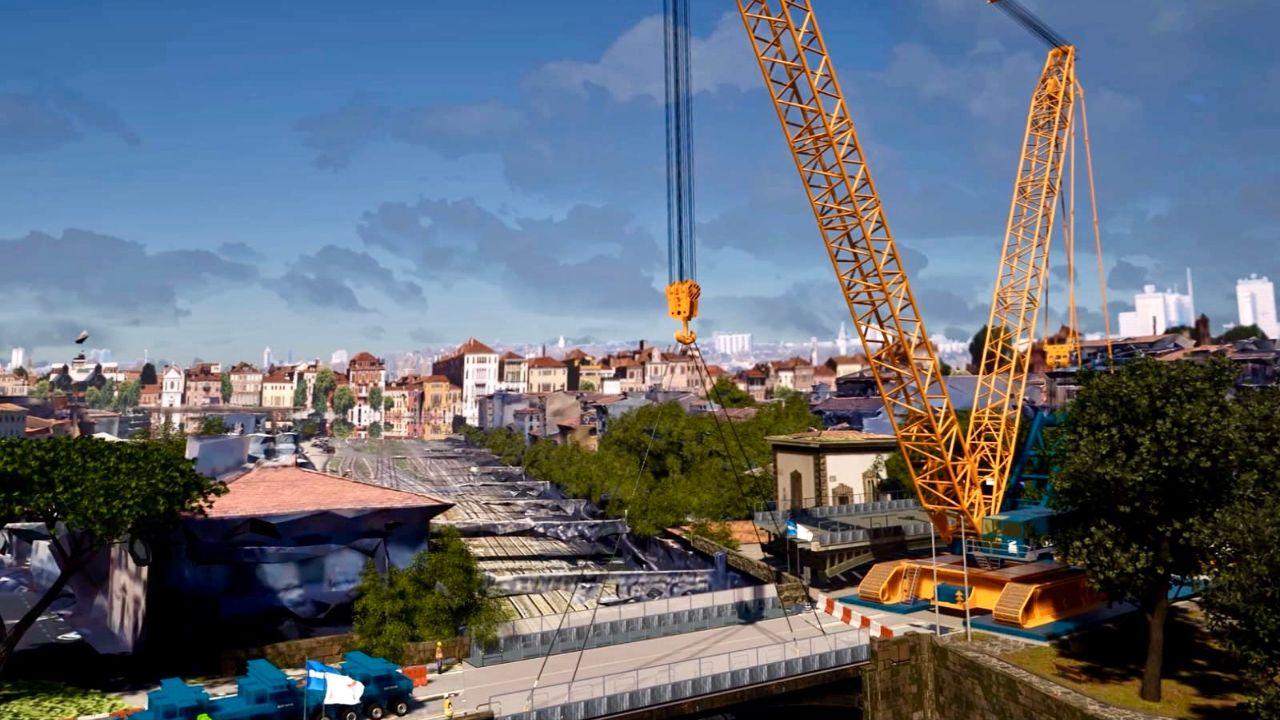
	Un rendering che simula l&rsquo;operazione di smontaggio

