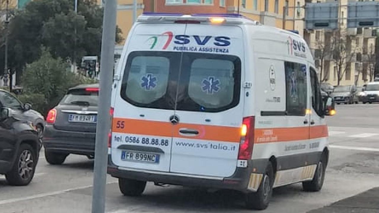 Un'ambulanza della Svs (foto d'archivio)