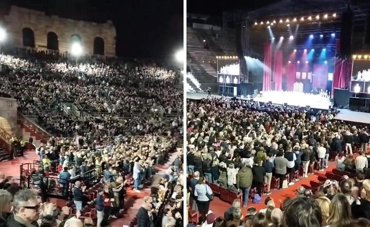 L’Arena di Verona in piedi per Ruffini e i Mayor: Livorno trionfa