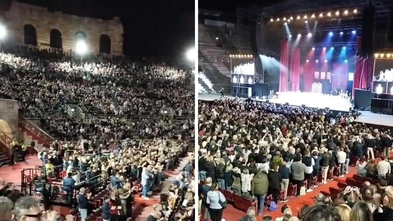 L’Arena di Verona in piedi per Ruffini e i Mayor: Livorno trionfa