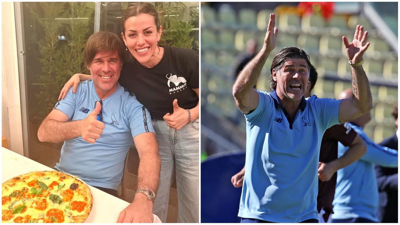Mister Sottil insieme a Carmen Oliva, titolare della pizzeria Family Delia Glutenfree
