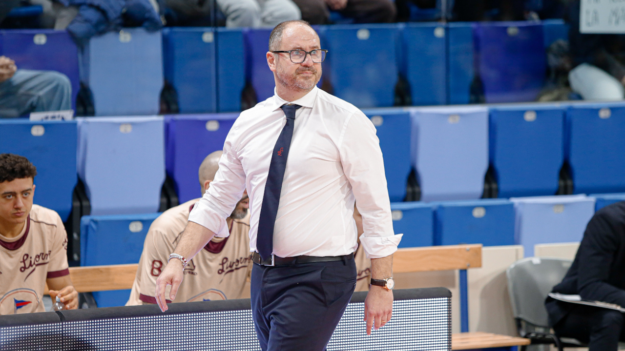 
	Andrea Diana, coach della Libertas, espulso nella ripresa (foto archivio)

