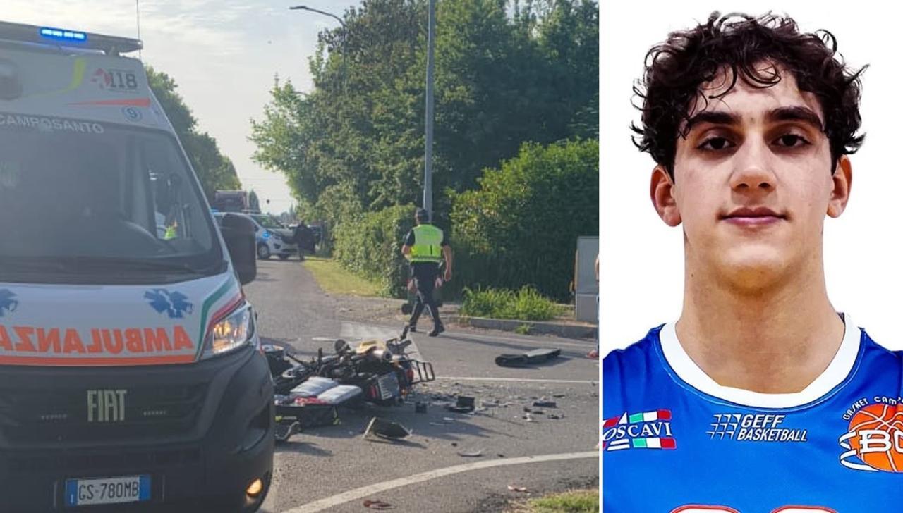 Schianto in moto contro un camion: Gianluca muore mentre va al lavoro