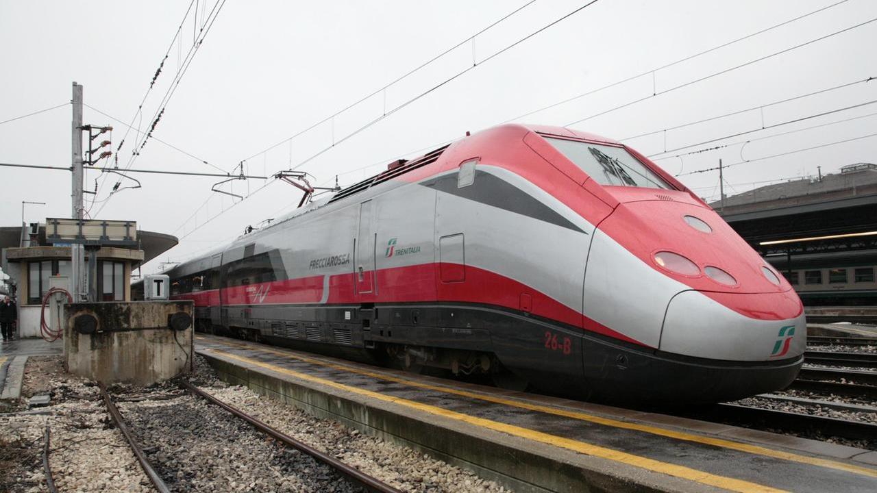 L'incidente ha coinvolto il Frecciarossa Milano-Pescara