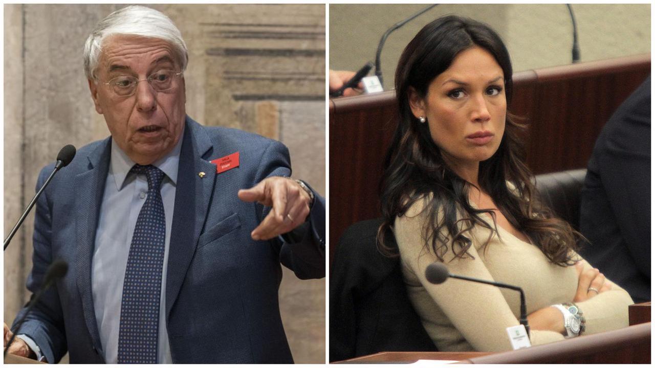 Carlo Giovanardi e Nicole Minetti