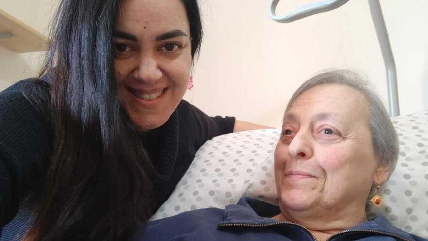 Marta Masi con la madre