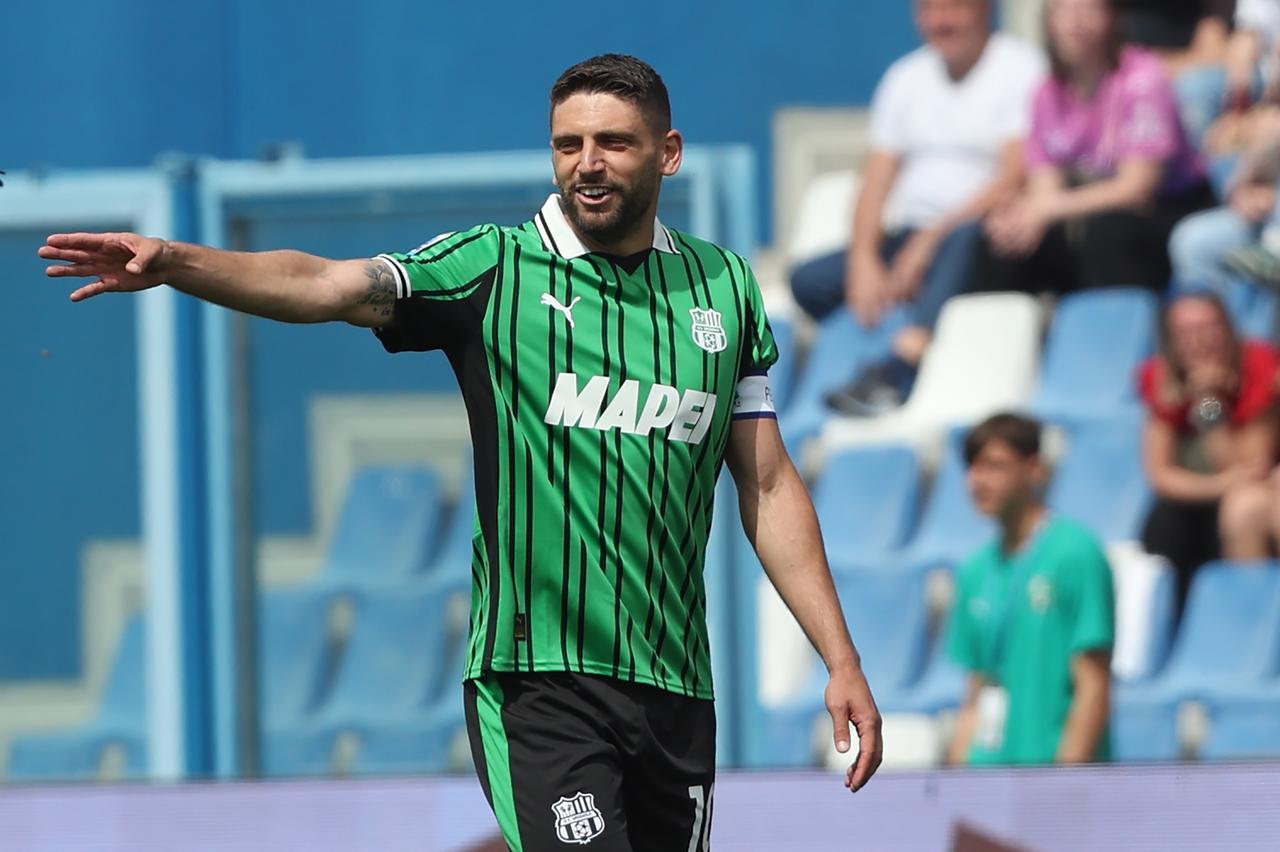 
	Il capitano Domenico Berardi ha realizzato dodici reti al Milan delle 130 complessive in Serie A

