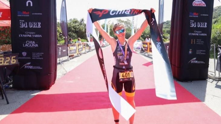 Impresa di Giorgia Pieraccini alla ChiaTri sprint