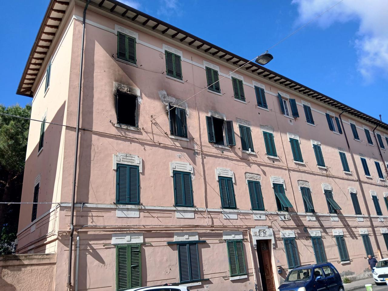 
	La facciata danneggiata (foto Stick)

