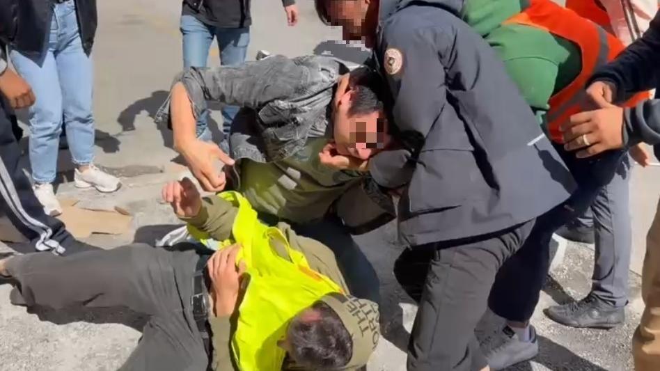 L'aggressione al sindacalista in via Galcianese