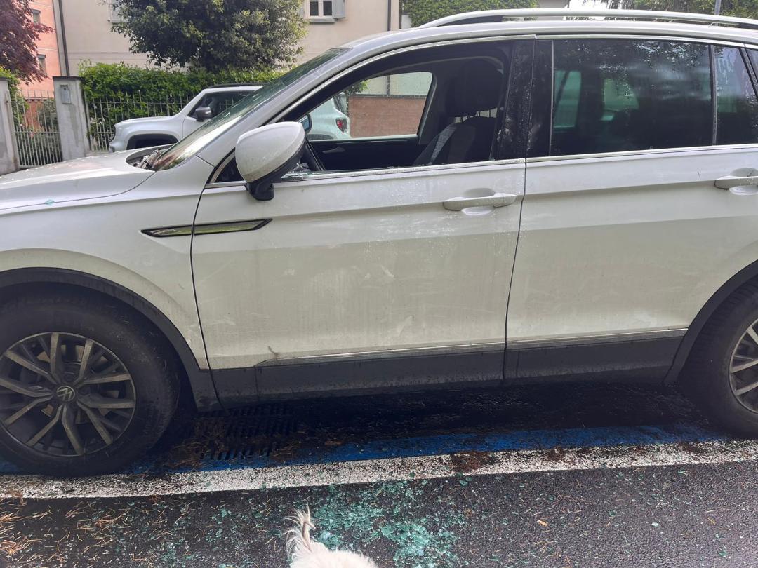 Sei auto spaccate durante la notte per rubare occhiali o... chewing gum