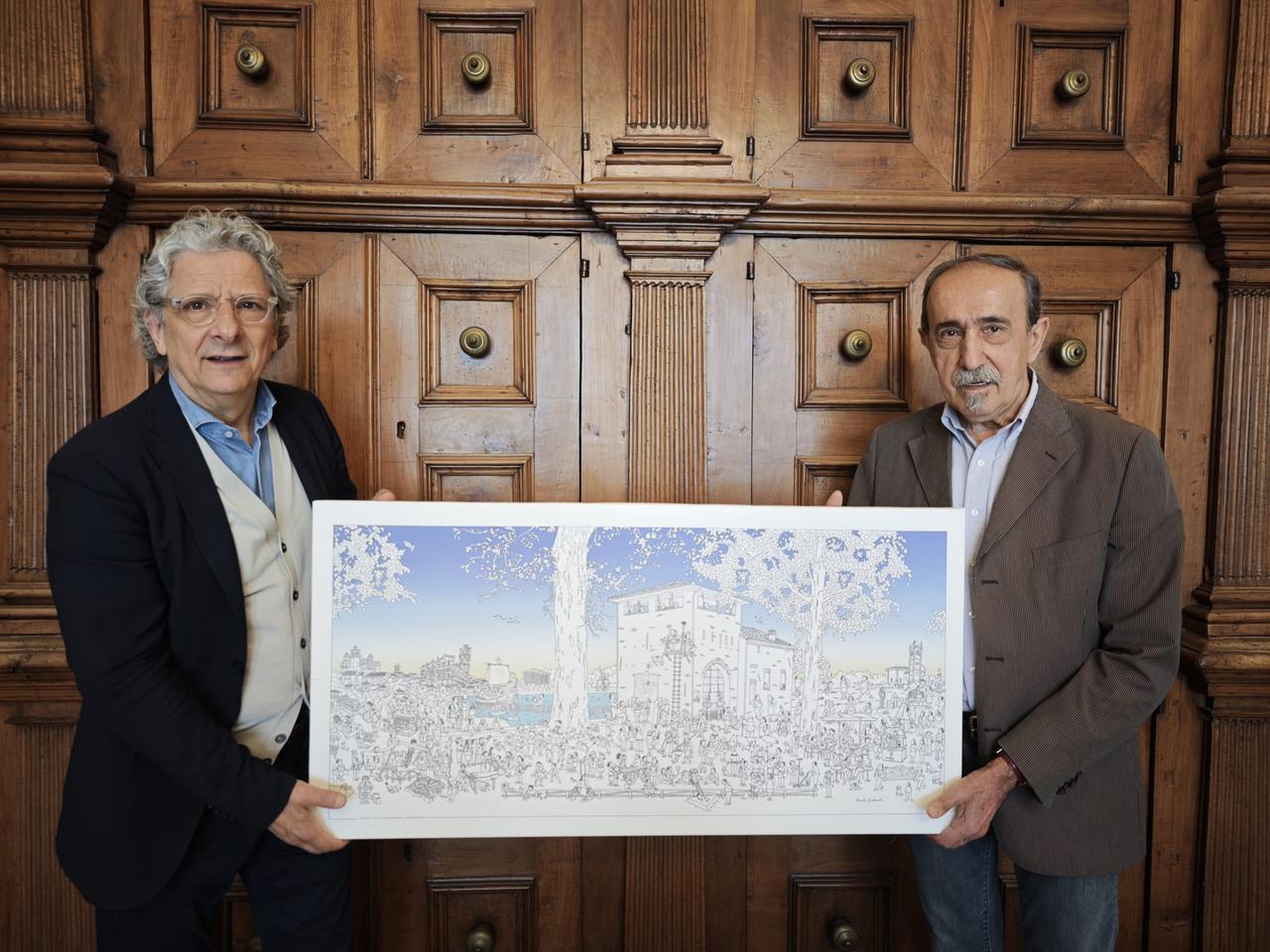 Ferrara patrimonio Unesco, donata al Comune l’opera di Gualandi