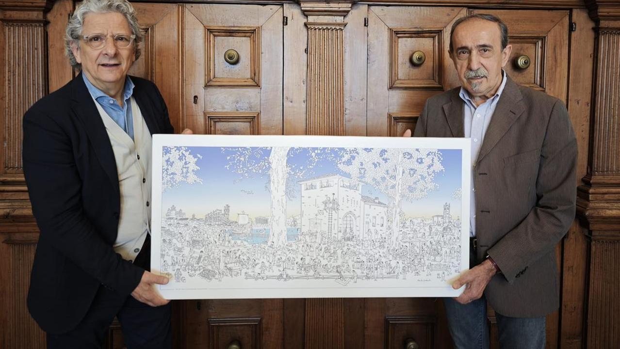 Ferrara patrimonio Unesco, donata al Comune l’opera di Gualandi