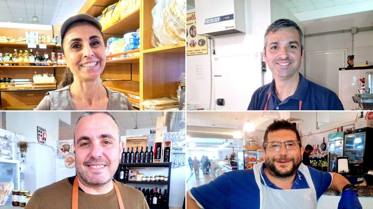 In senso orario Vanna Nuvoli, Giovanni Sechi, Alessandro Tanca e Paolo Masala <em><strong> (foto Ivan Nuvoli)</strong></em>