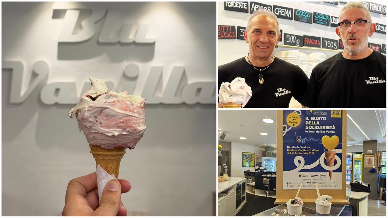“Modena capitale italiana del volontariato” è  anche un gelato: «Sa di... solidarietà»