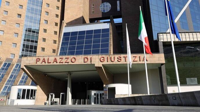 Il palazzo di Giustizia a Novoli dove si trova la Corte d'Appello
