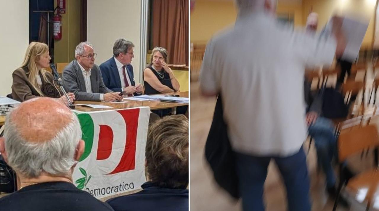 Il virologo Crisanti contestato dai no-vax nell’incontro sulla sanità a Modena