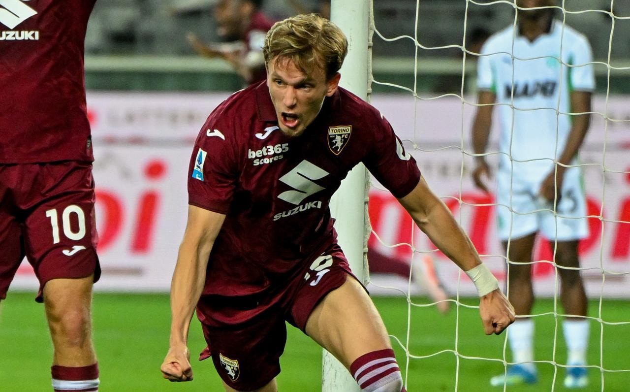 Sassuolo rimontato dal Torino: decide l’ex Pedersen, addio al sogno dell’Europa